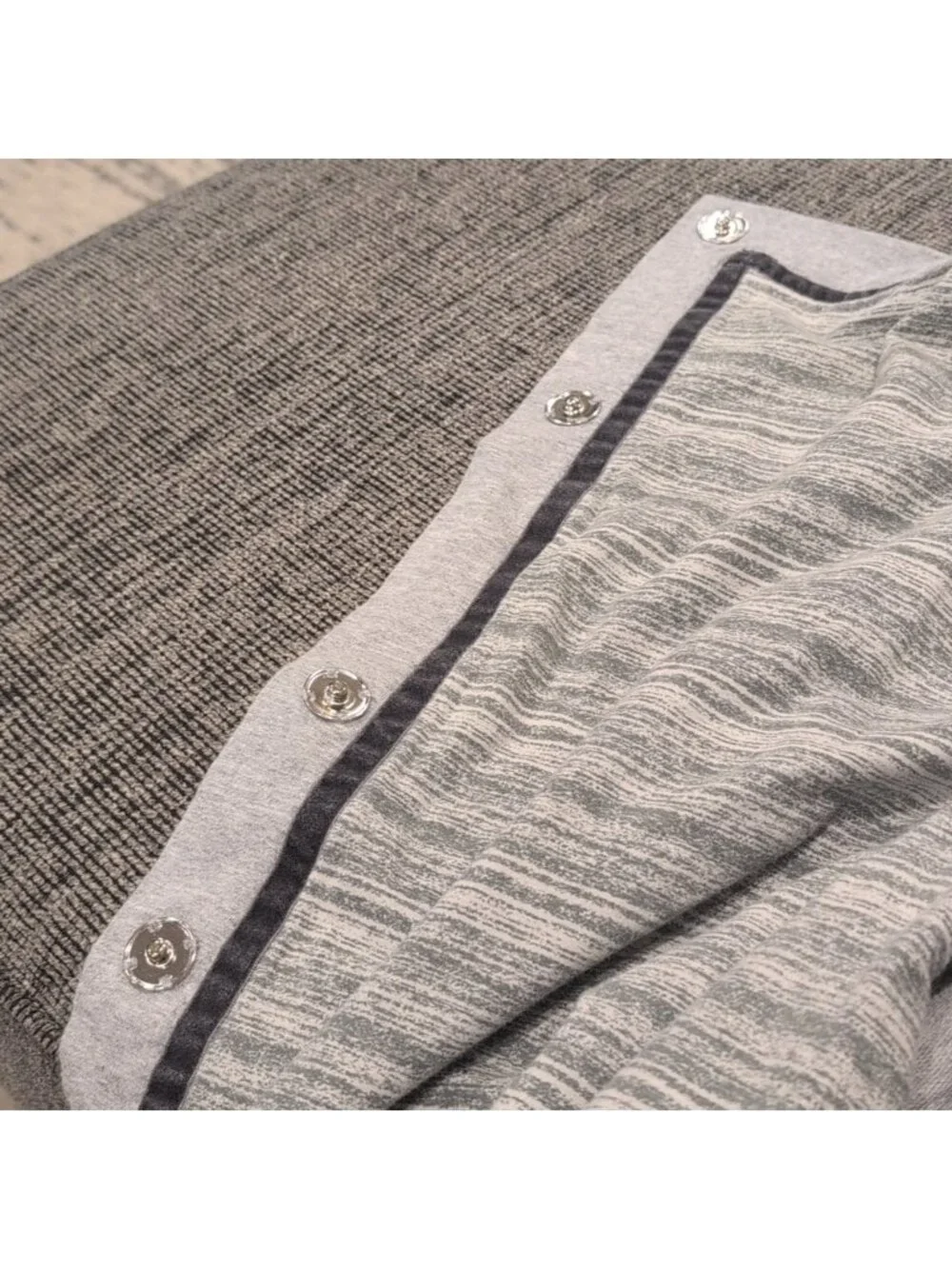 Lululemon Savasana wrap light Heathered gray cowl neck jacket